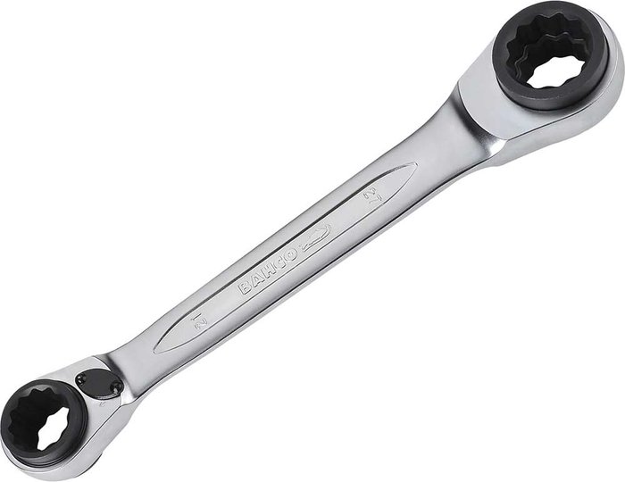 Tooled Up | Bahco Bahco Reversible Ratchet Spanner 21mm x 27mm Bahco Bahco Reversible Ratchet Spanner 21mm x 27mm