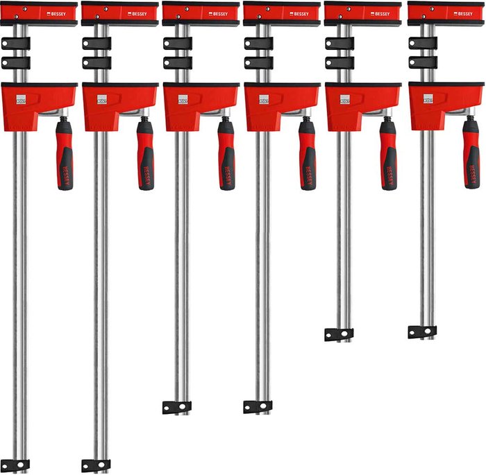 Tooled Up | Bessey Bessey 6 Piece K Body REVO Clamping Set Bessey Bessey 6 Piece K Body REVO Clamping Set
