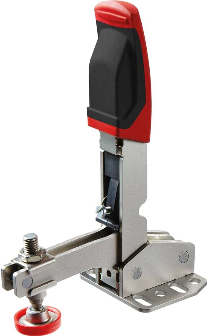 Tooled Up | Bessey Bessey STC-VH Vertical Toggle Clamp With Horizontal Base 40mm Bessey Bessey STC-VH Vertical Toggle Clamp With Horizontal Base 40mm