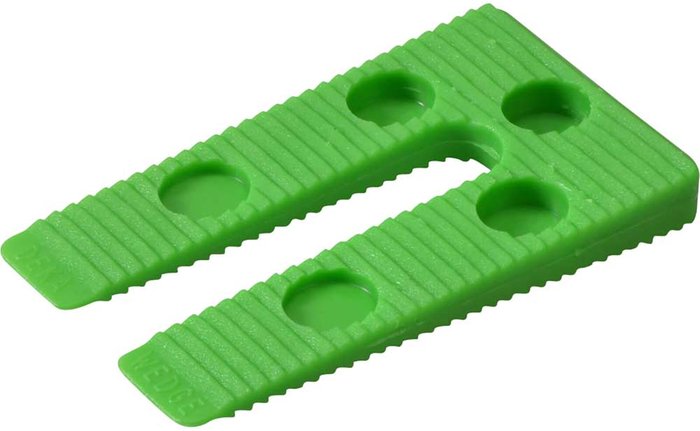 Tooled Up | Broadfix Broadfix Green Precision Wedge Packers Bag Pack of 100 Broadfix Broadfix Green Precision Wedge Packers Bag Pack of 100