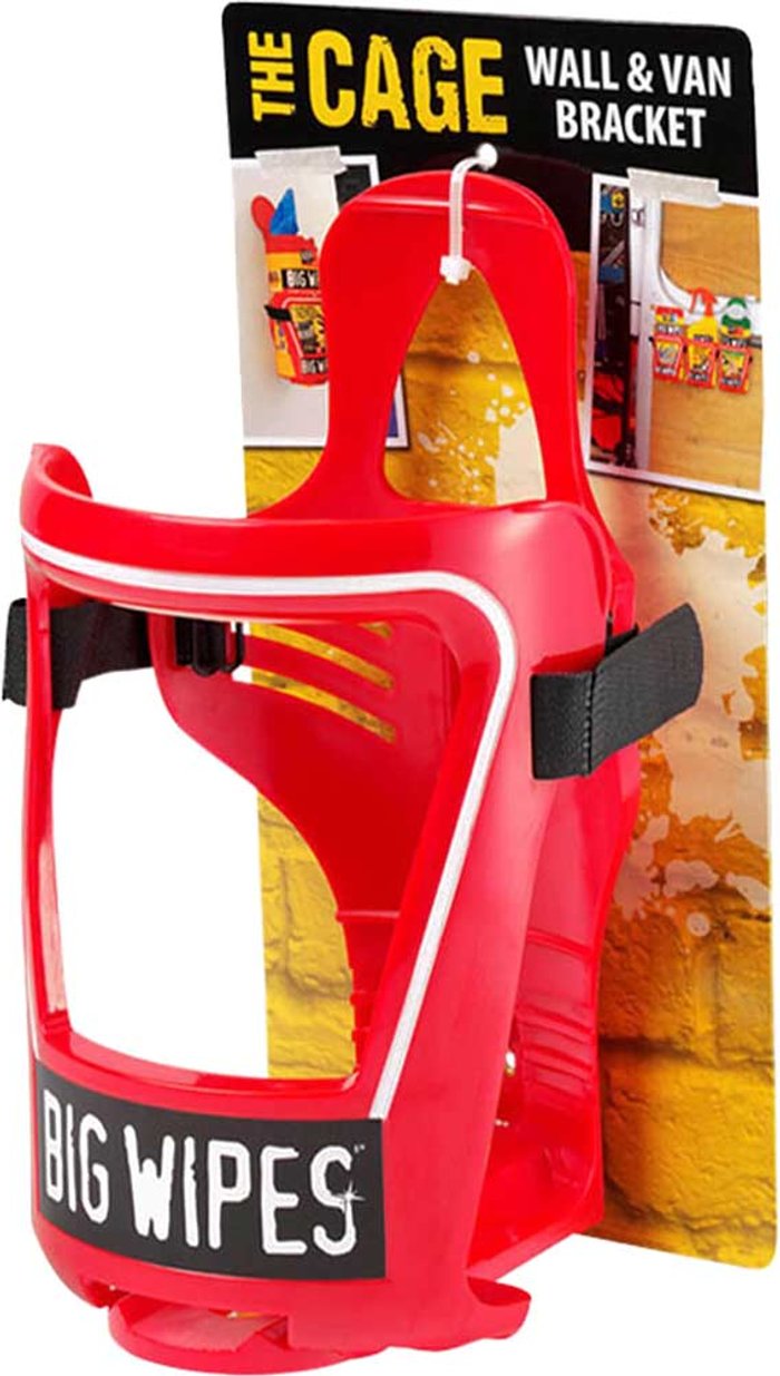 Tooled Up | Big Wipes Big Wipes Van and Wall Bracket For 80 Wipe Tubs Big Wipes Big Wipes Van and Wall Bracket For 80 Wipe Tubs