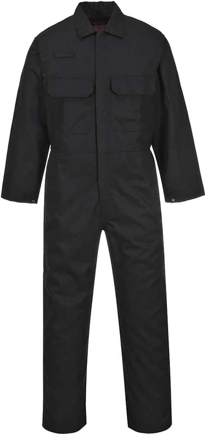 Tooled Up | Bizweld Biz Weld Mens Flame Resistant Overall Black M 34 Bizweld Biz Weld Mens Flame Resistant Overall Black M 34