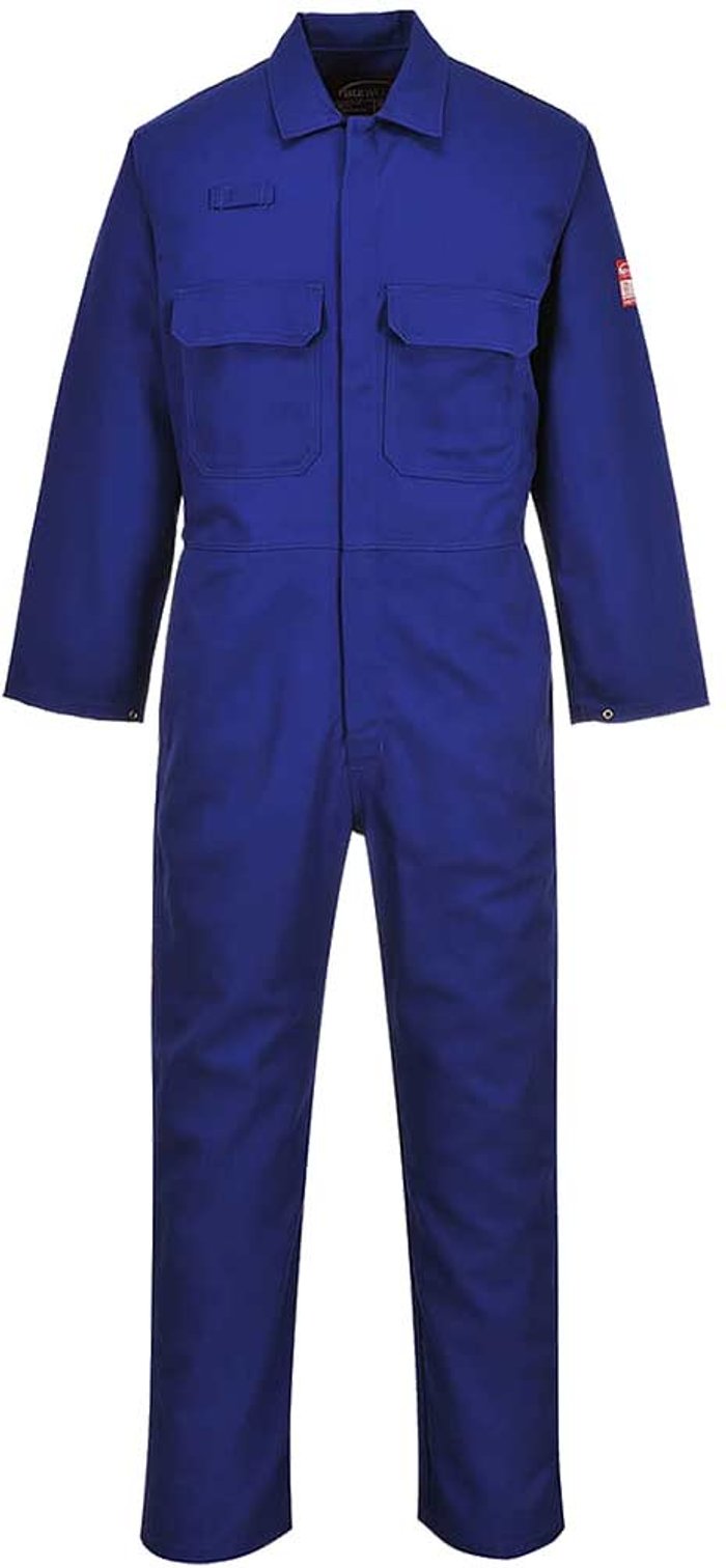 Tooled Up | Bizweld Biz Weld Mens Flame Resistant Overall Royal Blue L 32 Bizweld Biz Weld Mens Flame Resistant Overall Royal Blue L 32