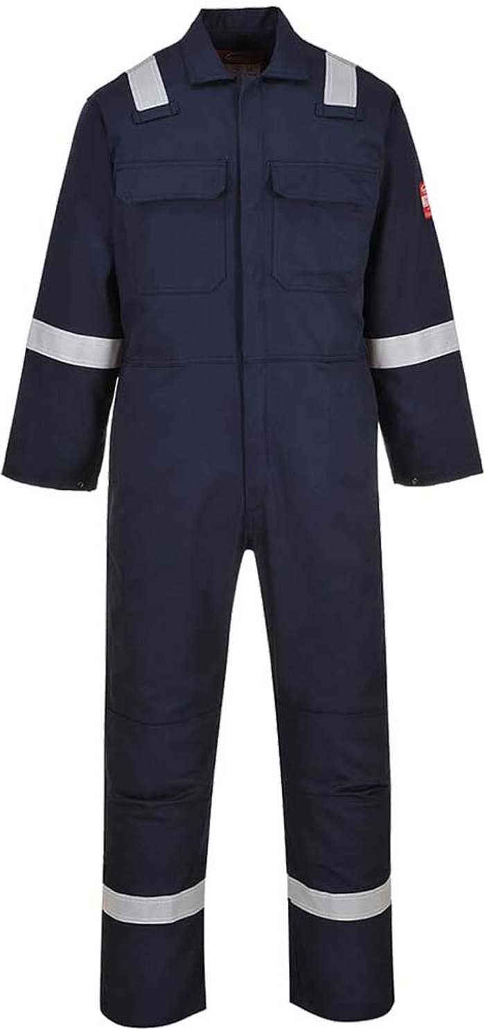 Tooled Up | Bizweld Biz Weld Mens Iona Flame Resistant Coverall Navy Blue M 32 Bizweld Biz Weld Mens Iona Flame Resistant Coverall Navy Blue M 32