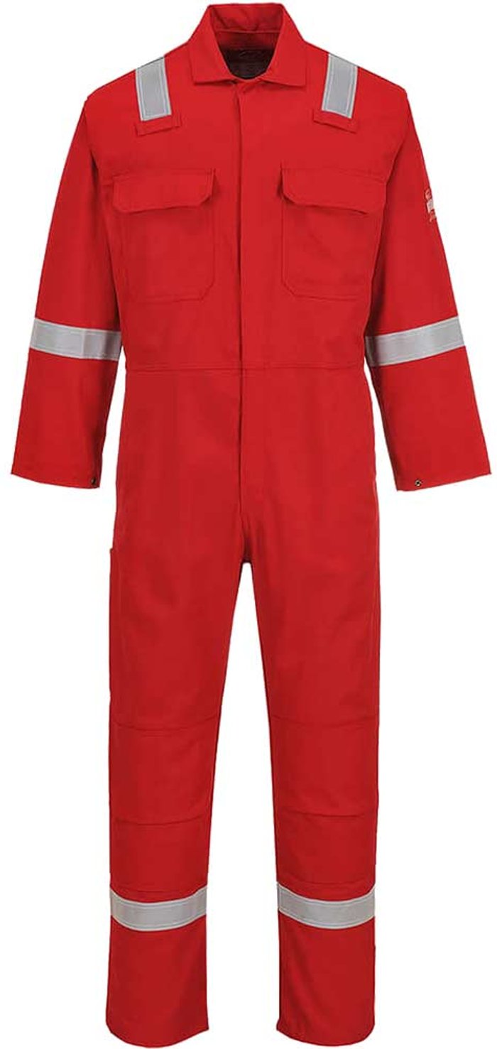 Tooled Up | Bizweld Biz Weld Mens Iona Flame Resistant Coverall Red S 32 Bizweld Biz Weld Mens Iona Flame Resistant Coverall Red S 32