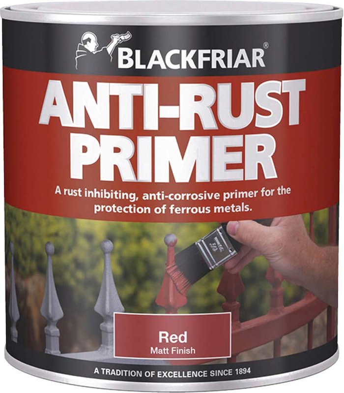 Tooled Up | Blackfriar Blackfriar Anti Rust Primer and Undercoat for Metal Red 250ml Blackfriar Blackfriar Anti Rust Primer and Undercoat for Metal Red 250ml