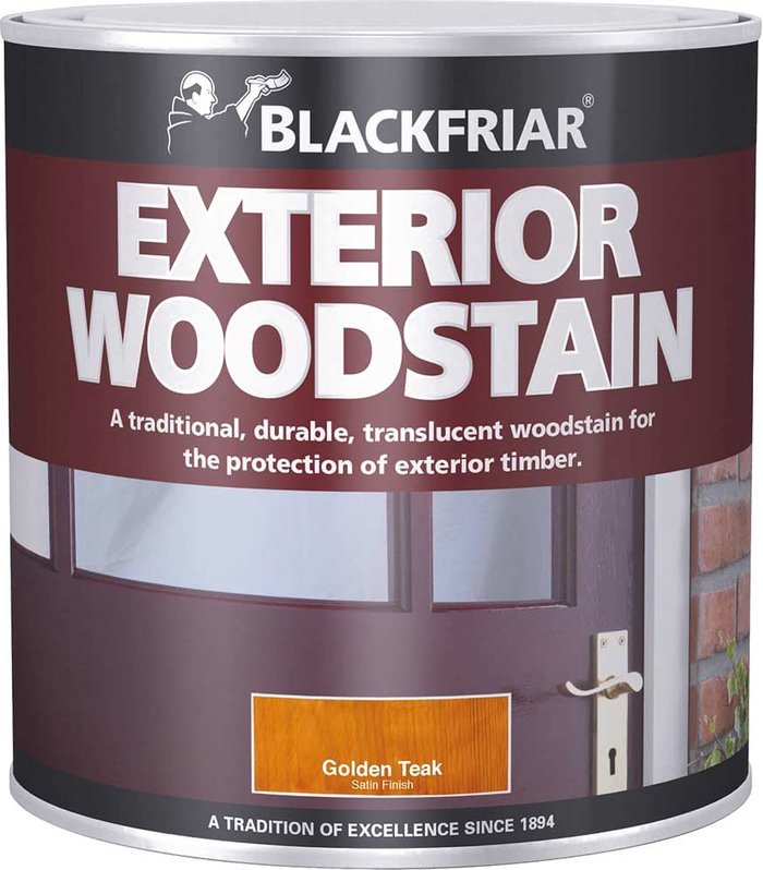 Tooled Up | Blackfriar Blackfriar Traditional Exterior Woodstain Ebony 500ml Blackfriar Blackfriar Traditional Exterior Woodstain Ebony 500ml