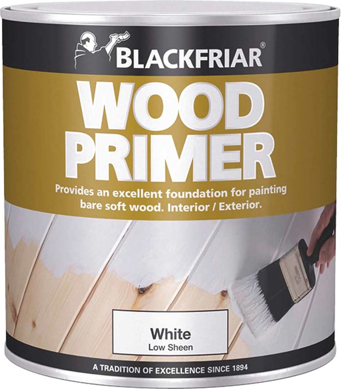 Tooled Up | Blackfriar Blackfriar Wood Primer White 500ml Blackfriar Blackfriar Wood Primer White 500ml