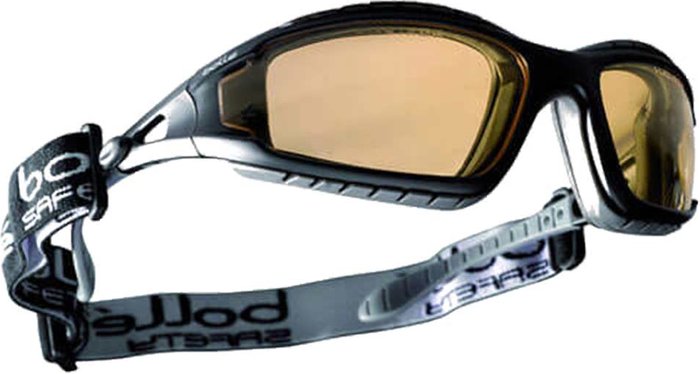 Tooled Up | Bolle Bolle Tracker TRACPSJ Polycarbonate Yellow Safety Glasses Bolle Bolle Tracker TRACPSJ Polycarbonate Yellow Safety Glasses
