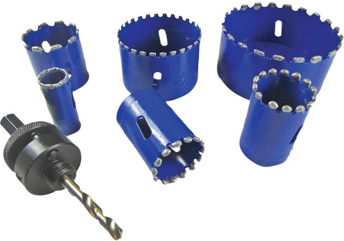 Tooled Up | Boa Boa Kitchen and Bathroom Installer Diamond Hole Saw Kit Boa Boa Kitchen and Bathroom Installer Diamond Hole Saw Kit