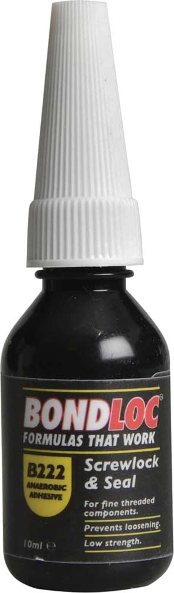 Tooled Up | Bondloc Bondloc B222 Screwlock Low Strength Threadlocking Sealant 10ml Bondloc Bondloc B222 Screwlock Low Strength Threadlocking Sealant 10ml
