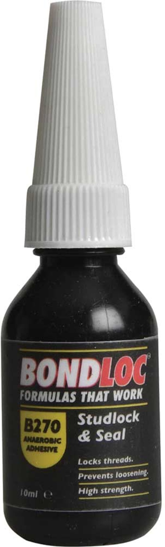 Tooled Up | Bondloc Bondloc B270 Studlock High Strength Threadlocking Sealant 10ml Bondloc Bondloc B270 Studlock High Strength Threadlocking Sealant 10ml
