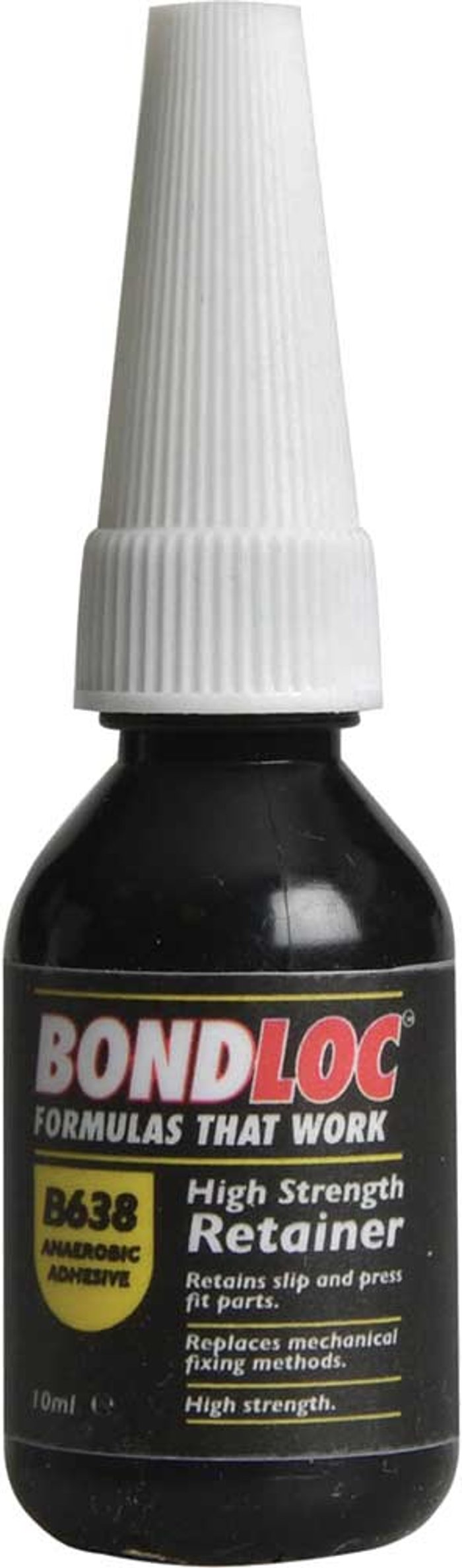 Tooled Up | Bondloc Bondloc B638 High Strength Retainer Compound 10ml Bondloc Bondloc B638 High Strength Retainer Compound 10ml