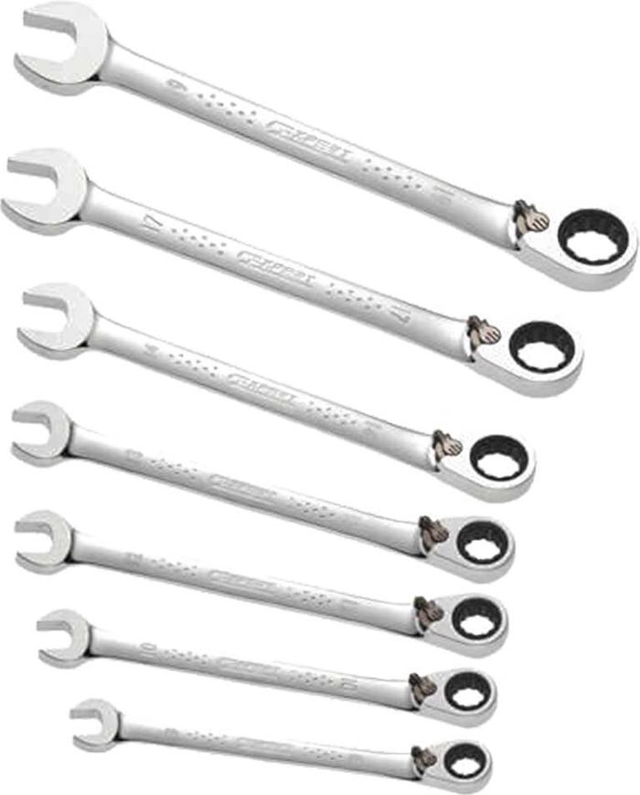 Tooled Up | Expert By Facom Expert by Facom 7 Piece Ratchet Combination Spanner Set Expert By Facom Expert by Facom 7 Piece Ratchet Combination Spanner Set