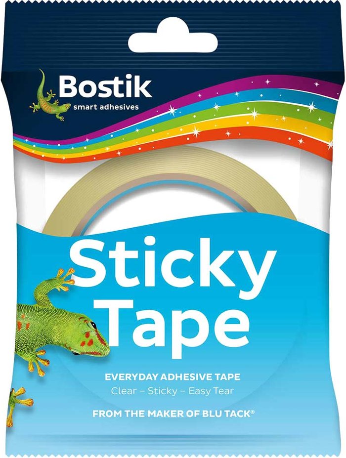 Tooled Up | Bostik Bostik Sticky Tape Clear 24mm 50m Bostik Bostik Sticky Tape Clear 24mm 50m