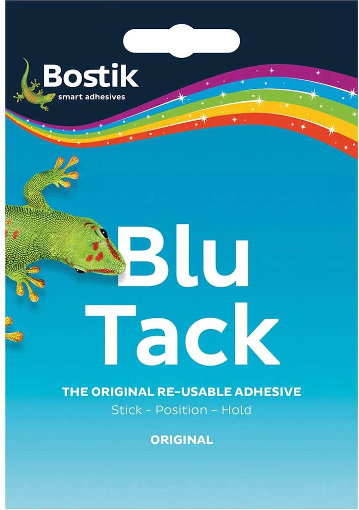 Tooled Up | Bostik Bostik Blu-Tack Handy Pack 60g Single 801103 Bostik Bostik Blu-Tack Handy Pack 60g Single 801103