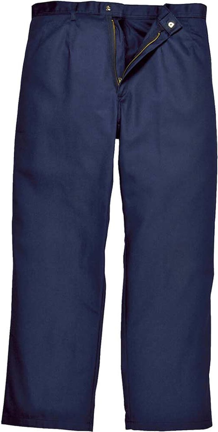 Tooled Up | Bizweld Biz Weld Mens Flame Resistant Trousers Navy Blue XS 32 Bizweld Biz Weld Mens Flame Resistant Trousers Navy Blue XS 32