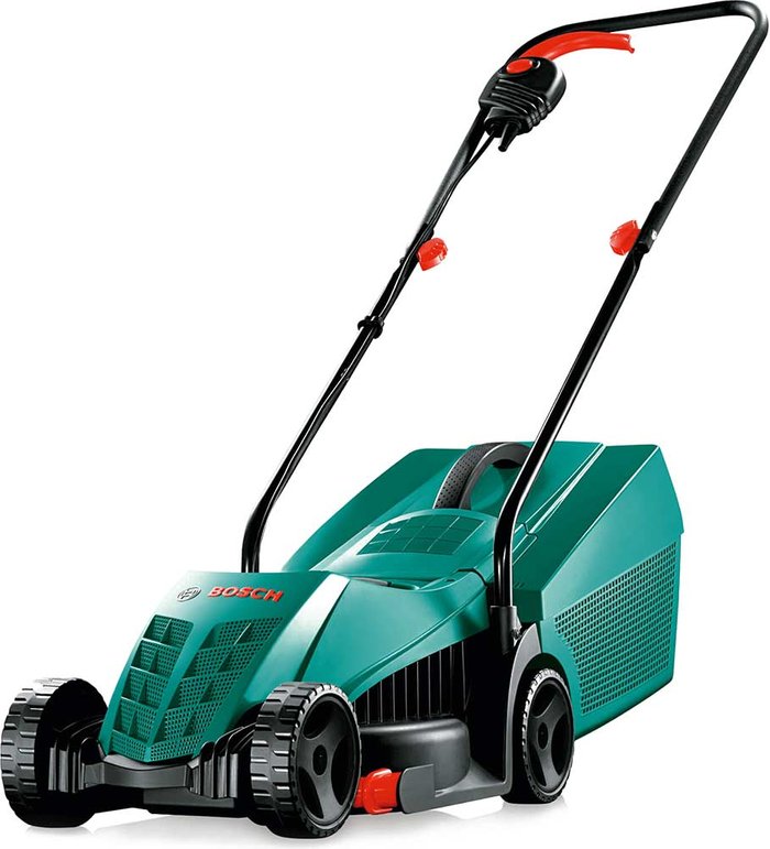 Tooled Up | Bosch BOSCH Rotak 32-12 Corded Rotary Lawn Mower - Black & Green Bosch BOSCH Rotak 32-12 Corded Rotary Lawn Mower - Black & Green