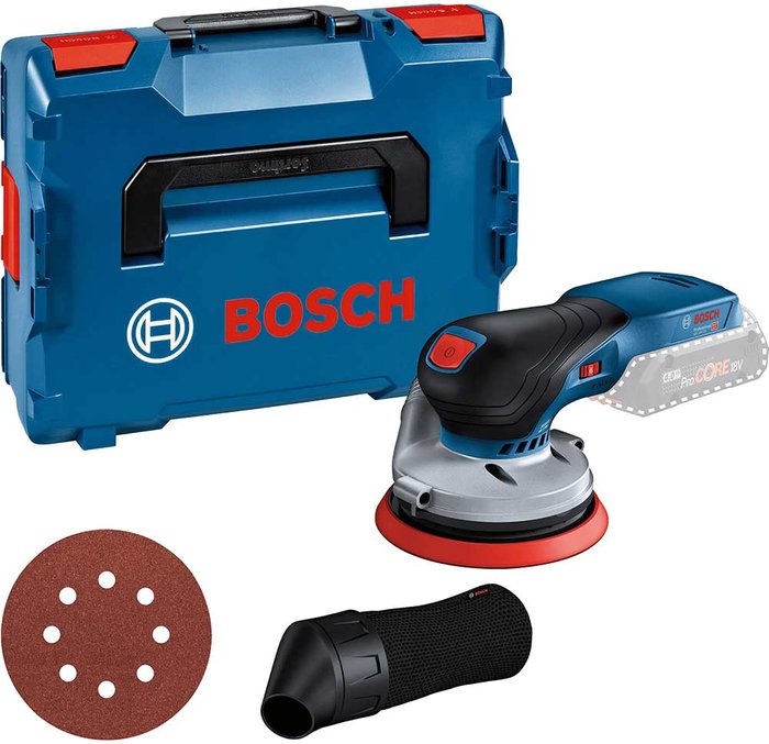 Tooled Up | Bosch Professional Bosch GEX 18V-125 18v Cordless Brushless Random Orbital Disc Sander 125mm No Batteries No Charger Case Bosch Professional Bosch GEX 18V-125 18v Cordless Brushless Random Orbital Disc Sander 125mm No Batteries No Charger Case