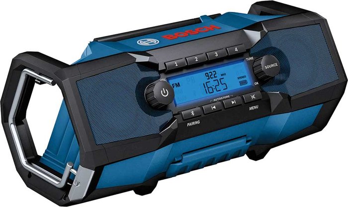 Tooled Up | Bosch GPB 18V-2 SC 18v DAB radio / charger - Bosch Bosch GPB 18V-2 SC 18v DAB radio / charger - Bosch