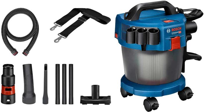 Tooled Up | Bosch Professional Bosch GAS 18 V-10 L 18v Cordless Wet and Dry Vacuum Cleaner 10L No Batteries No Charger No Case Bosch Professional Bosch GAS 18 V-10 L 18v Cordless Wet and Dry Vacuum Cleaner 10L No Batteries No Charger No Case