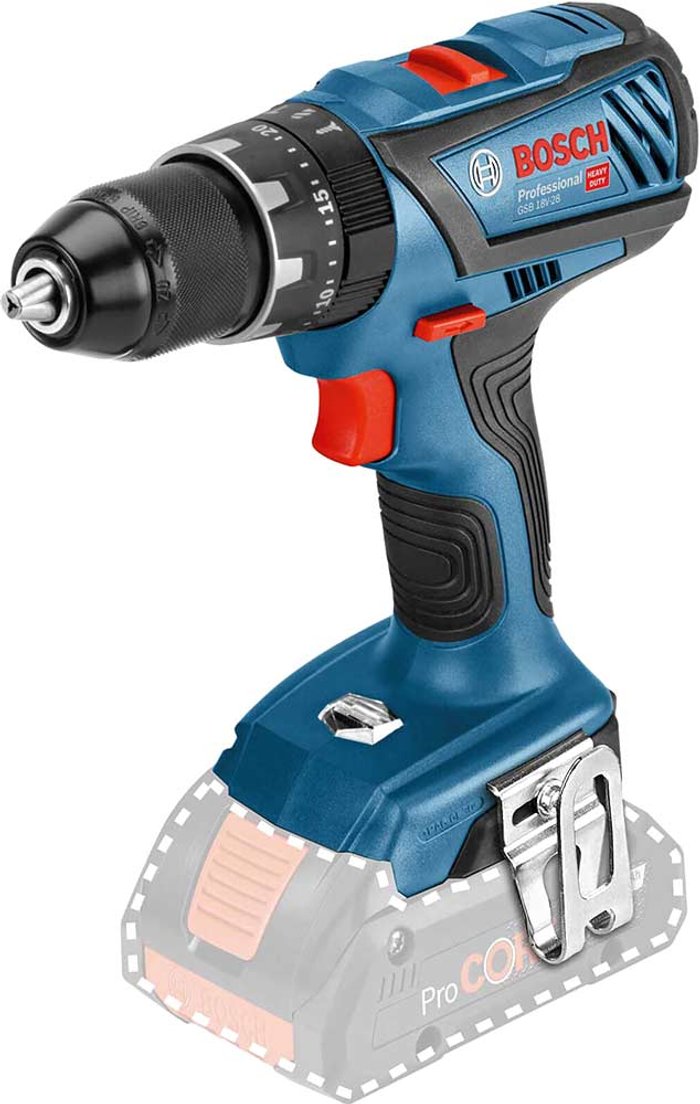 Tooled Up | Bosch Bosch Gsb 18 V-28 18V Combi Drill Body Only Bosch Bosch Gsb 18 V-28 18V Combi Drill Body Only