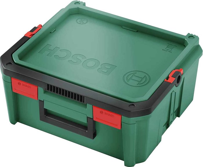 Tooled Up | Bosch Home and Garden Bosch SYSTEMBOX Stackable Medium Tool Storage Case Bosch Home and Garden Bosch SYSTEMBOX Stackable Medium Tool Storage Case