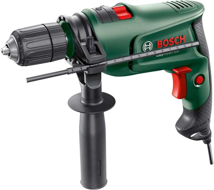 Tooled Up | Bosch BOSCH EasyImpact 600 Corded Drill - Green & Black Bosch BOSCH EasyImpact 600 Corded Drill - Green & Black
