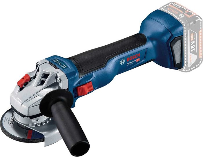 Tooled Up | Bosch Professional Bosch GWS 18 V-10 18v Cordless Brushless Angle Grinder 115mm No Batteries No Charger No Case Bosch Professional Bosch GWS 18 V-10 18v Cordless Brushless Angle Grinder 115mm No Batteries No Charger No Case
