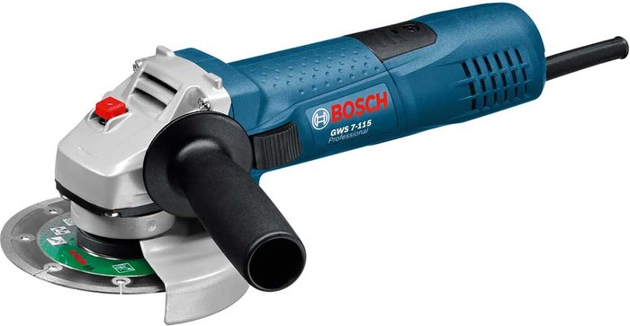 Tooled Up | Bosch GWS 7-115 110v Angle grinder 4.1/2' (115mm) - Bosch Bosch GWS 7-115 110v Angle grinder 4.1/2' (115mm) - Bosch