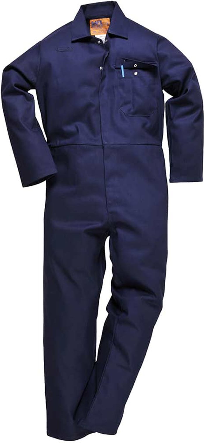Tooled Up | Safewelder Safe Welder Mens Overall Navy Blue XL 32 Safewelder Safe Welder Mens Overall Navy Blue XL 32