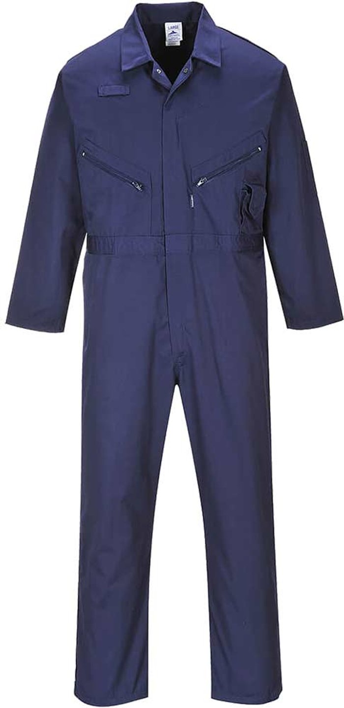 Tooled Up | Portwest Portwest Liverpool Zip Coverall Navy S 31 Portwest Portwest Liverpool Zip Coverall Navy S 31
