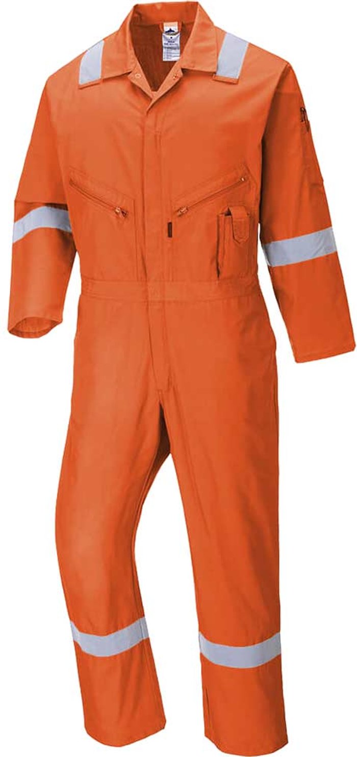 Tooled Up | Portwest Portwest C814 Iona Cotton Coverall Orange M Portwest Portwest C814 Iona Cotton Coverall Orange M