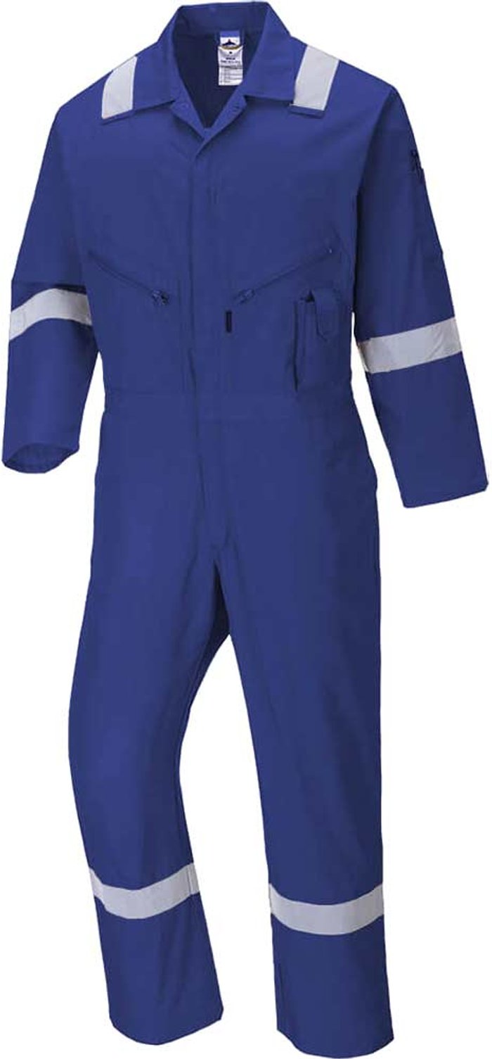 Tooled Up | Portwest Portwest C814 Iona Cotton Coverall Royal Blue M Portwest Portwest C814 Iona Cotton Coverall Royal Blue M