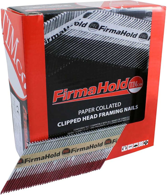 Tooled Up | Firmahold Firmahold First Fix Framing Straight Shank Galvanised Plus Nails 75mm Pack of 2200 Firmahold Firmahold First Fix Framing Straight Shank Galvanised Plus Nails 75mm Pack of 2200