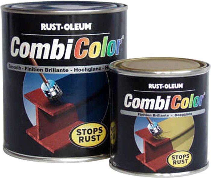 Tooled Up | Rust Oleum Rust Oleum CombiColor Satin Metal Paint Satin Black 750ml Rust Oleum Rust Oleum CombiColor Satin Metal Paint Satin Black 750ml