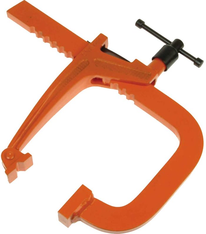Tooled Up | Carver Carver T285 Medium Duty Long Reach Rack Clamp 225mm Carver Carver T285 Medium Duty Long Reach Rack Clamp 225mm