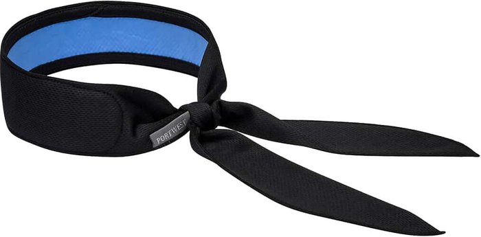 Tooled Up | Portwest Portwest Cooling Neck Scarf Black One Size Portwest Portwest Cooling Neck Scarf Black One Size