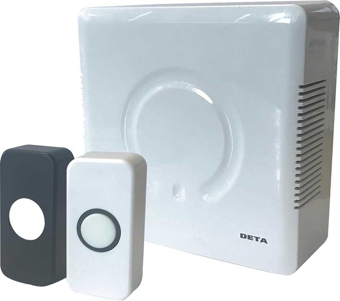 Tooled Up | Deta Vimark Deta Vimark Wired Door Bell Chime and Push Kit Deta Vimark Deta Vimark Wired Door Bell Chime and Push Kit