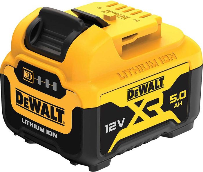 Tooled Up | Dewalt DeWalt DCB126 12v XR Cordless Li-ion Battery 5ah 5ah Dewalt DeWalt DCB126 12v XR Cordless Li-ion Battery 5ah 5ah