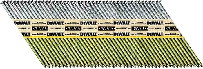 Tooled Up | Dewalt DeWalt First Fix Framing Smooth Shank Bright Galvanised Nails 90mm Pack of 2200 Dewalt DeWalt First Fix Framing Smooth Shank Bright Galvanised Nails 90mm Pack of 2200