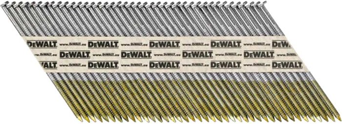 Tooled Up | Dewalt DeWalt First Fix Framing Ring Shank Bright Nails 90mm Pack of 2200 Dewalt DeWalt First Fix Framing Ring Shank Bright Nails 90mm Pack of 2200