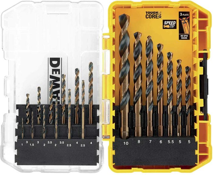 Tooled Up | Dewalt DeWalt 19 Piece FlexTorq Drill Set Dewalt DeWalt 19 Piece FlexTorq Drill Set