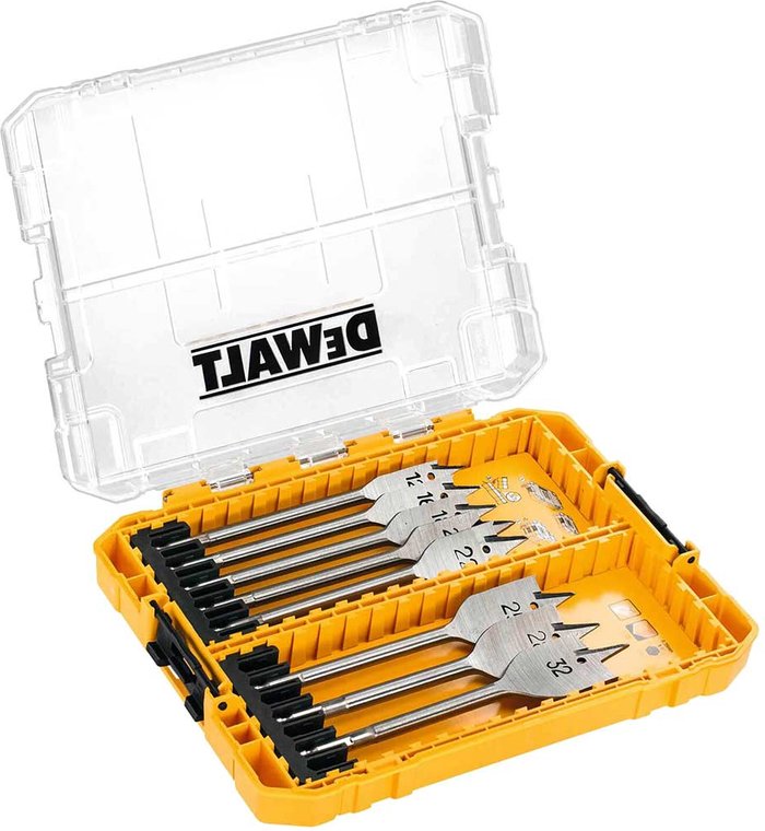 Tooled Up | Dewalt DeWalt 8 Piece Flat Bit Set Dewalt DeWalt 8 Piece Flat Bit Set