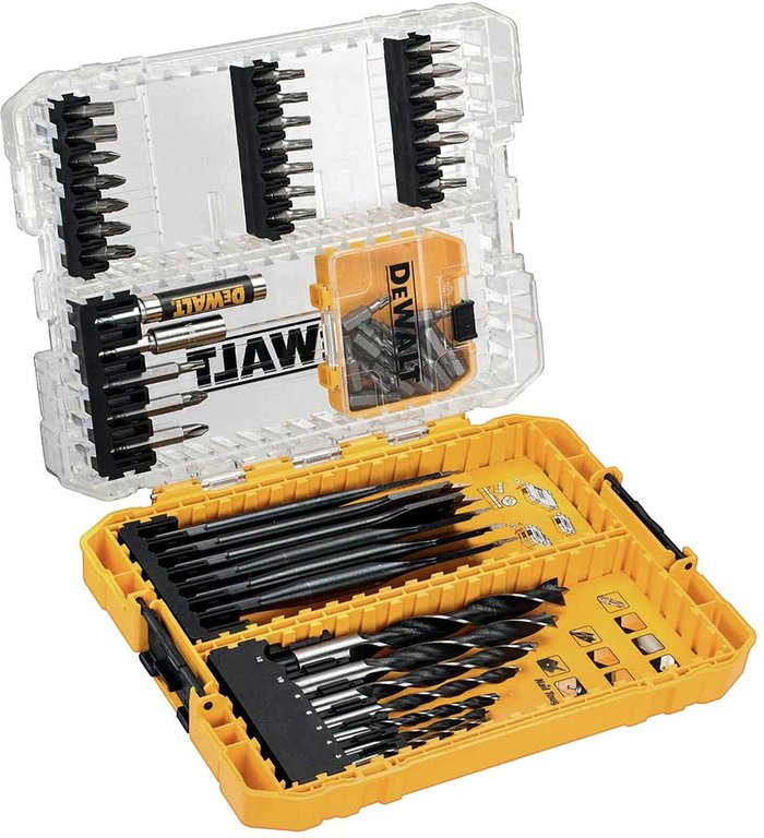Tooled Up | Dewalt DeWalt DT70758 57 Piece Extreme Drill and Screwdriver Bit Set Dewalt DeWalt DT70758 57 Piece Extreme Drill and Screwdriver Bit Set