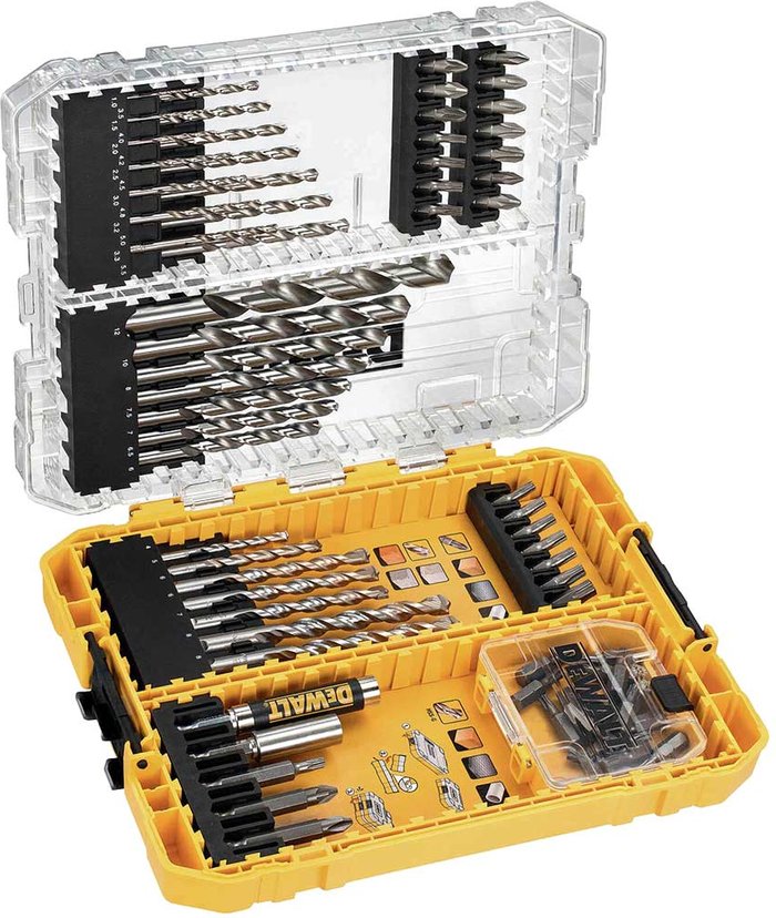 Tooled Up | Dewalt DeWalt 72 Piece FlexTorq Drill and Screwdriver Bit Set Dewalt DeWalt 72 Piece FlexTorq Drill and Screwdriver Bit Set