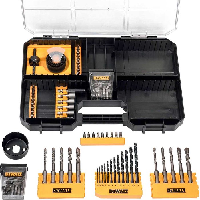 Tooled Up | Dewalt DeWalt 102 Piece Drill And Screwdriver Bit Set Dewalt DeWalt 102 Piece Drill And Screwdriver Bit Set