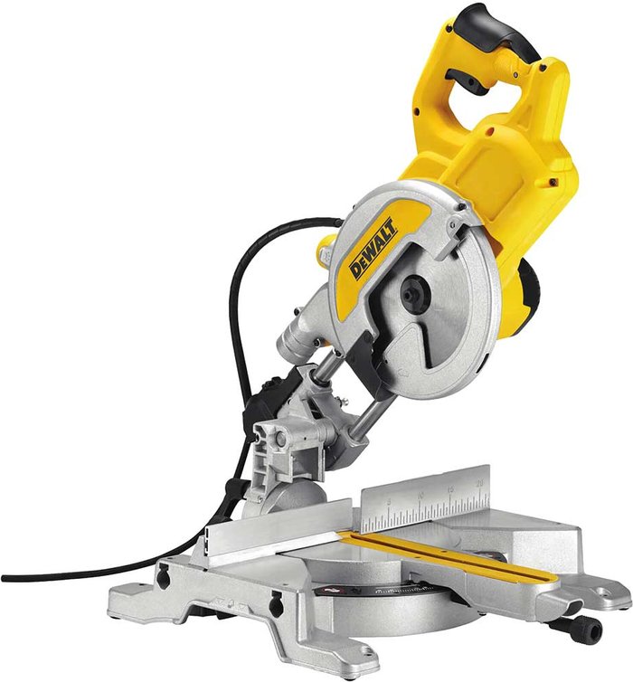 Tooled Up | Dewalt DeWalt DWS777 XPS Sliding Compound Mitre Saw 216mm 110v Dewalt DeWalt DWS777 XPS Sliding Compound Mitre Saw 216mm 110v