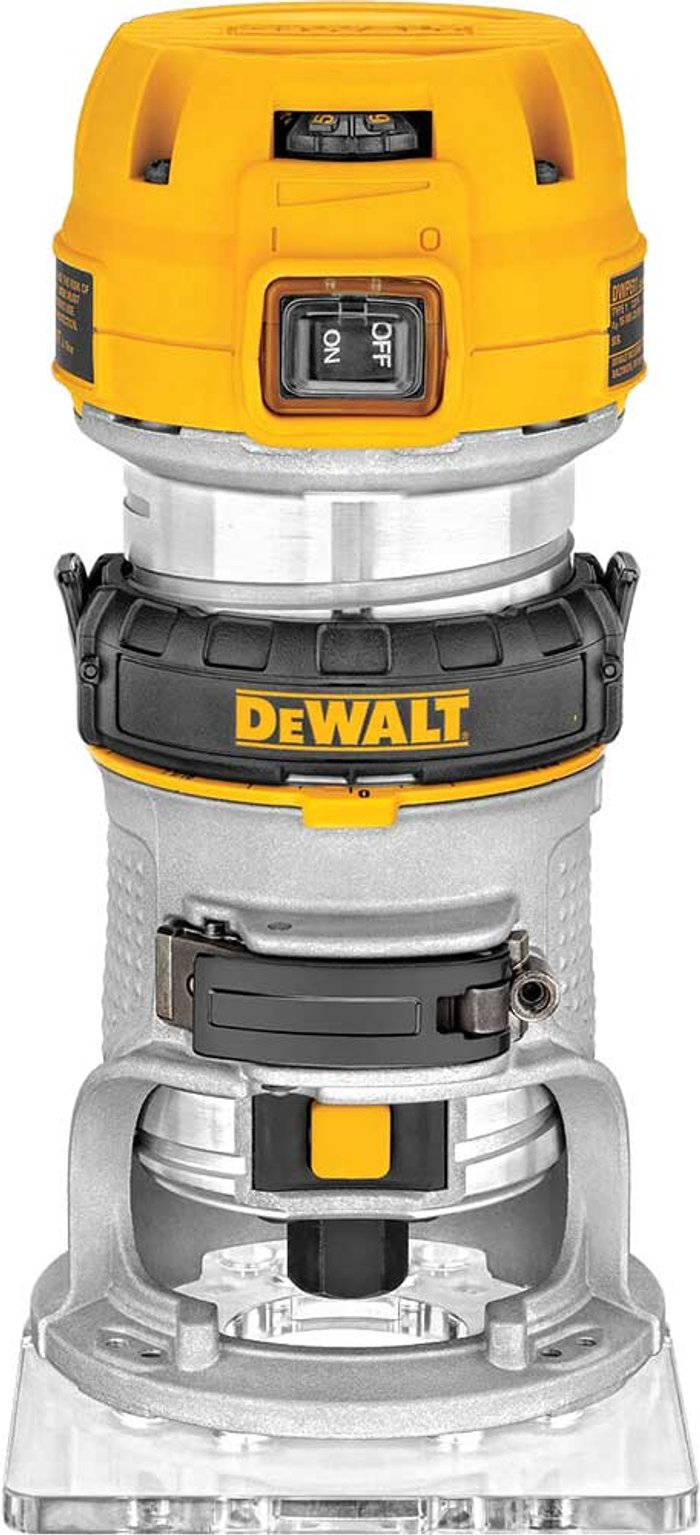 Tooled Up | Dewalt DeWalt D26200 Compact Fixed Base Router 1/4 Dewalt DeWalt D26200 Compact Fixed Base Router 1/4
