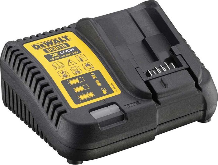 Tooled Up | Dewalt DeWalt DCB115 XR Cordless Li-ion 12v - 18v Battery Charger 240v Dewalt DeWalt DCB115 XR Cordless Li-ion 12v - 18v Battery Charger 240v